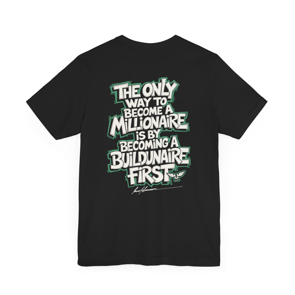 Inspirational Jersey Tee - Millionaire Mindset Design