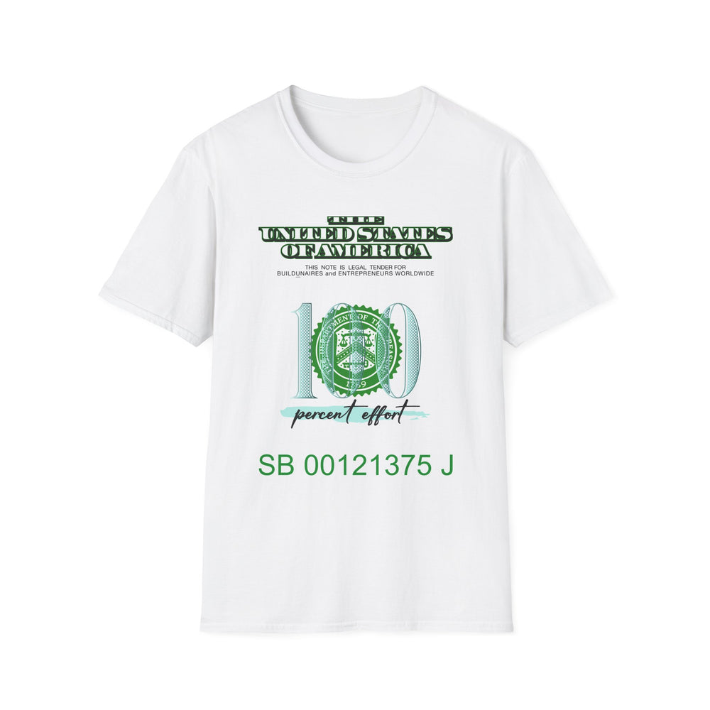 BUILDUNAIRE - Hundred Percent Effort Tee