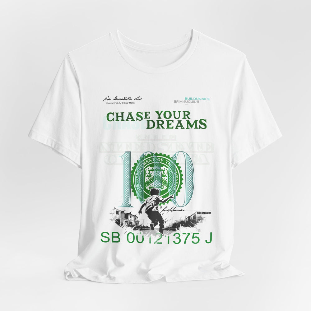 
                  
                    Chase Your Dreams Unisex Jersey Tee, Motivational Shirt, Inspirational Apparel, Fashion Statement, Gift for Dreamers
                  
                