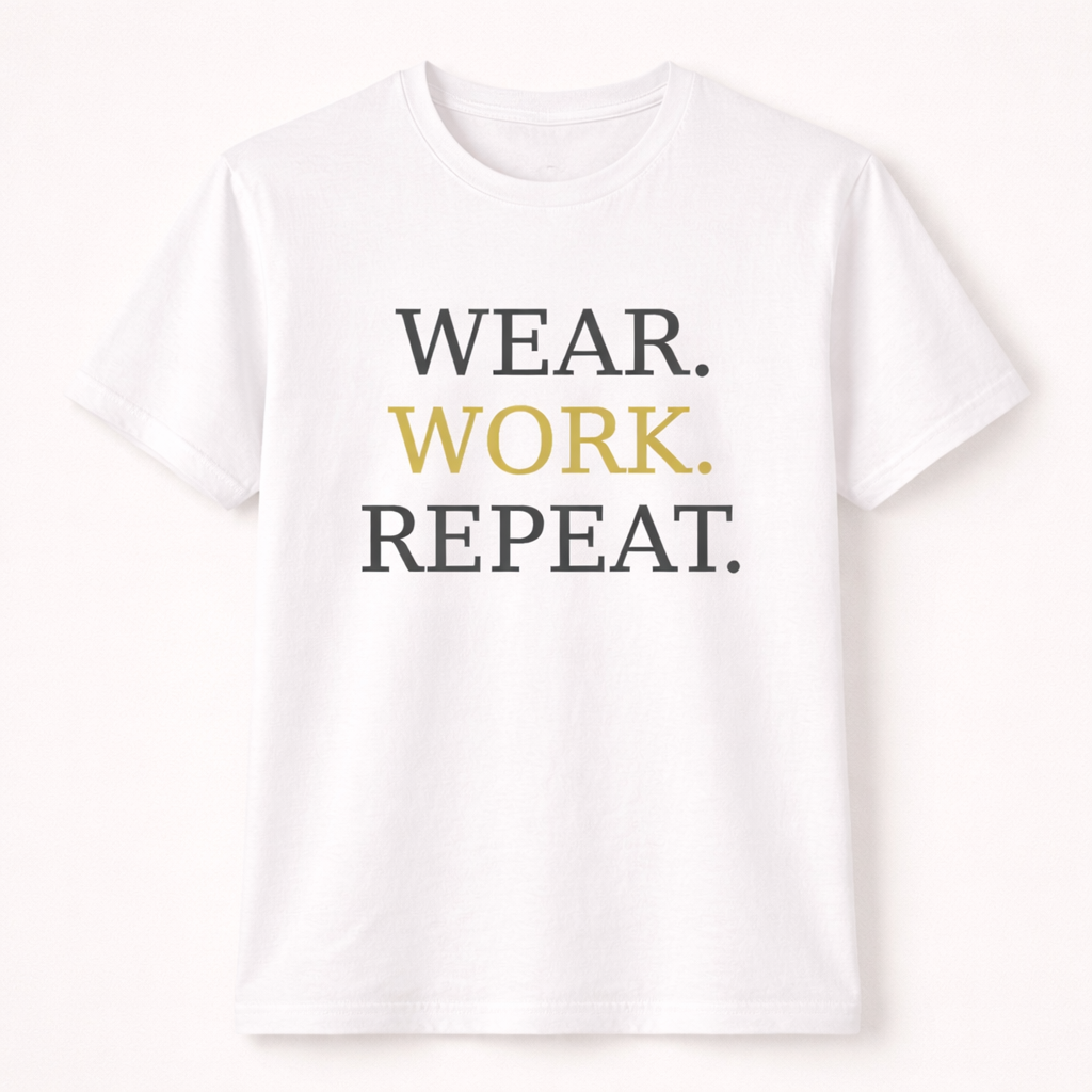 Wear. Work. Repeat.